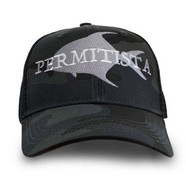 Permit-Ista™ trucker cap - black camo