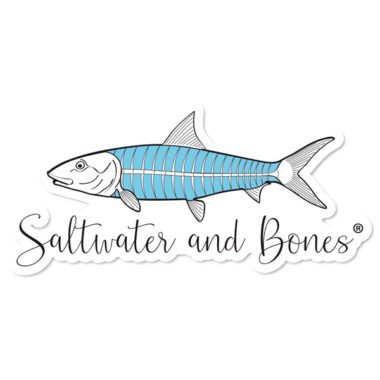 The Saltwater & Bones Original Decal
